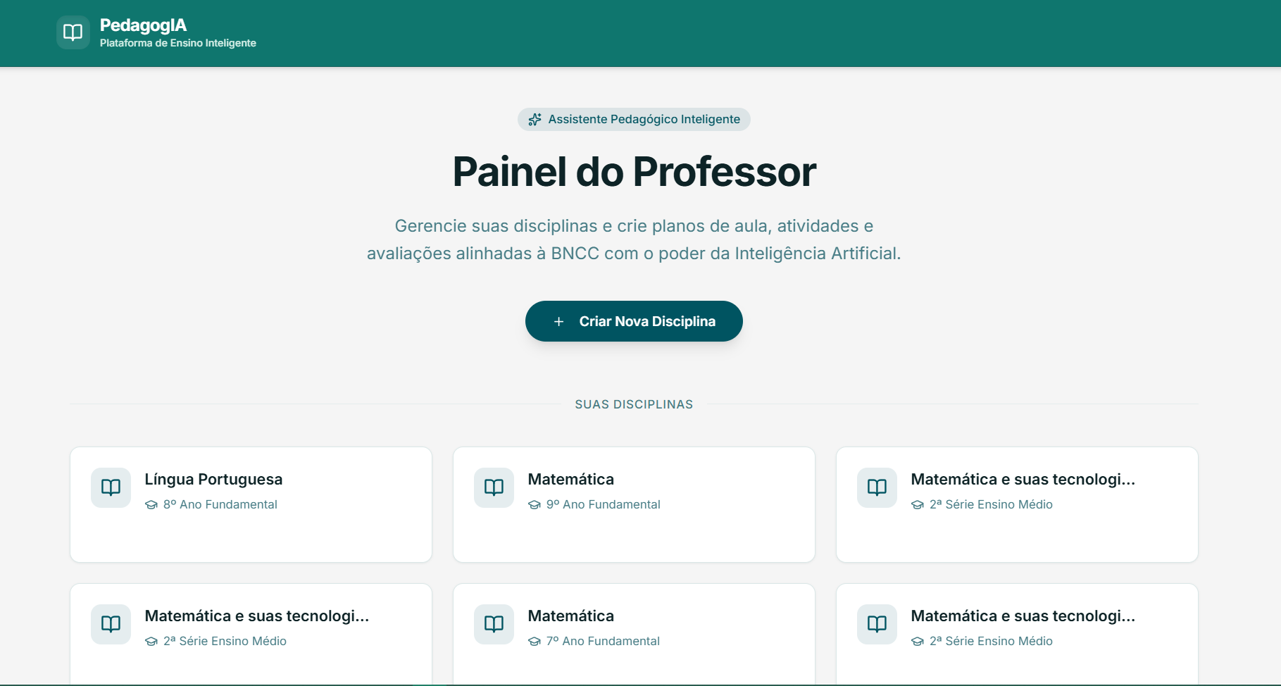 Capa do projeto PedagogIA